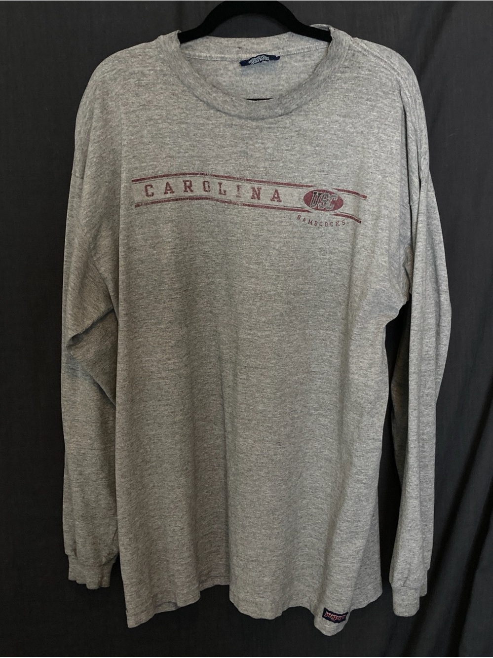 VINTAGE 90s Jansport Long-Sleeve Tee | Made in USA |University of South Carolina